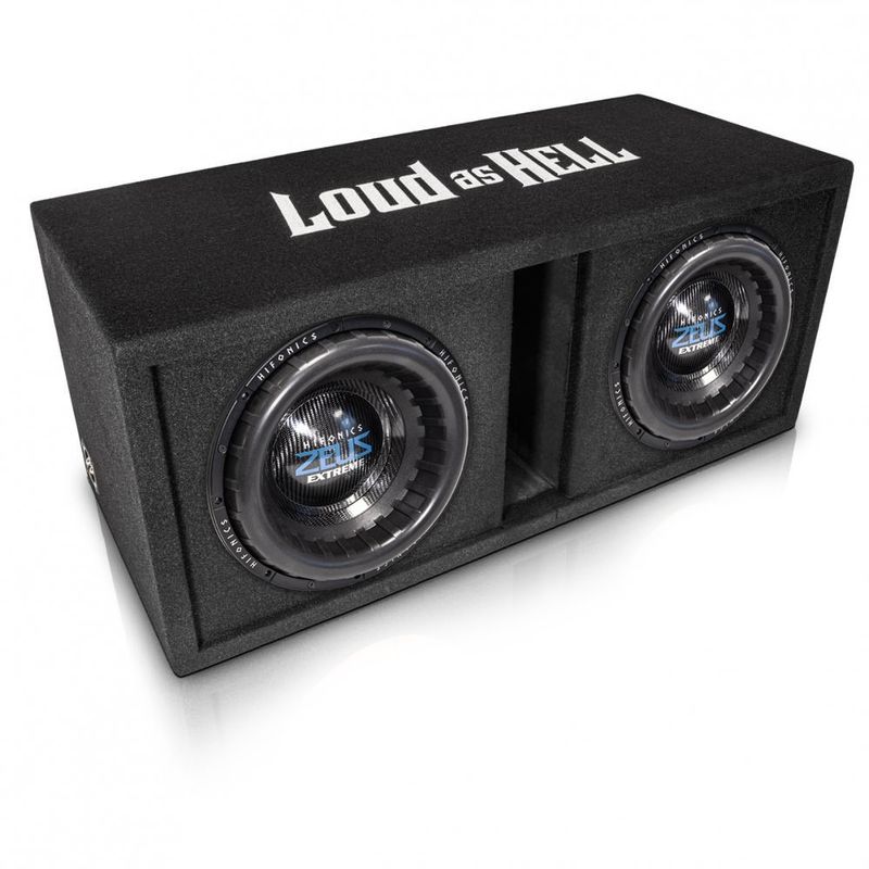 Hifonics ZXT12D2 2x12" LOUD AS HELL låda