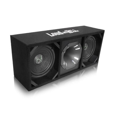 2x8" LW-80A4 Pro låda med Inferno Horn