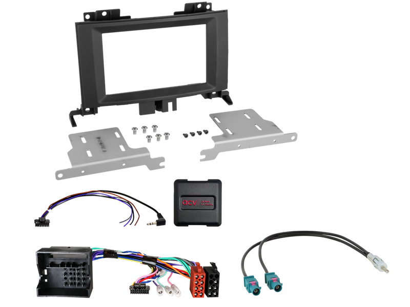 2-DIN kit Mercedes Sprinter (W906)/VW Crafter I SWC/antenna
