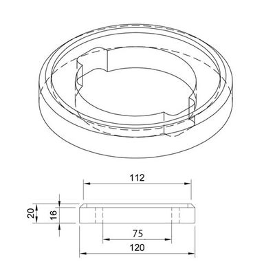 MDF ring diskanthorn