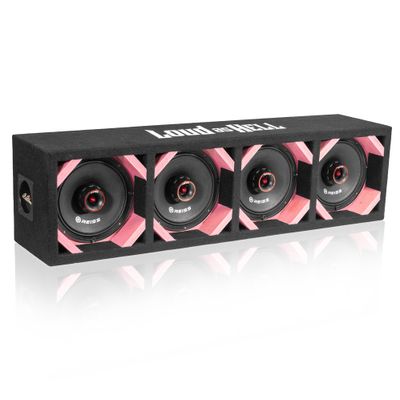 Koaxial 6" Kick-planka Pink