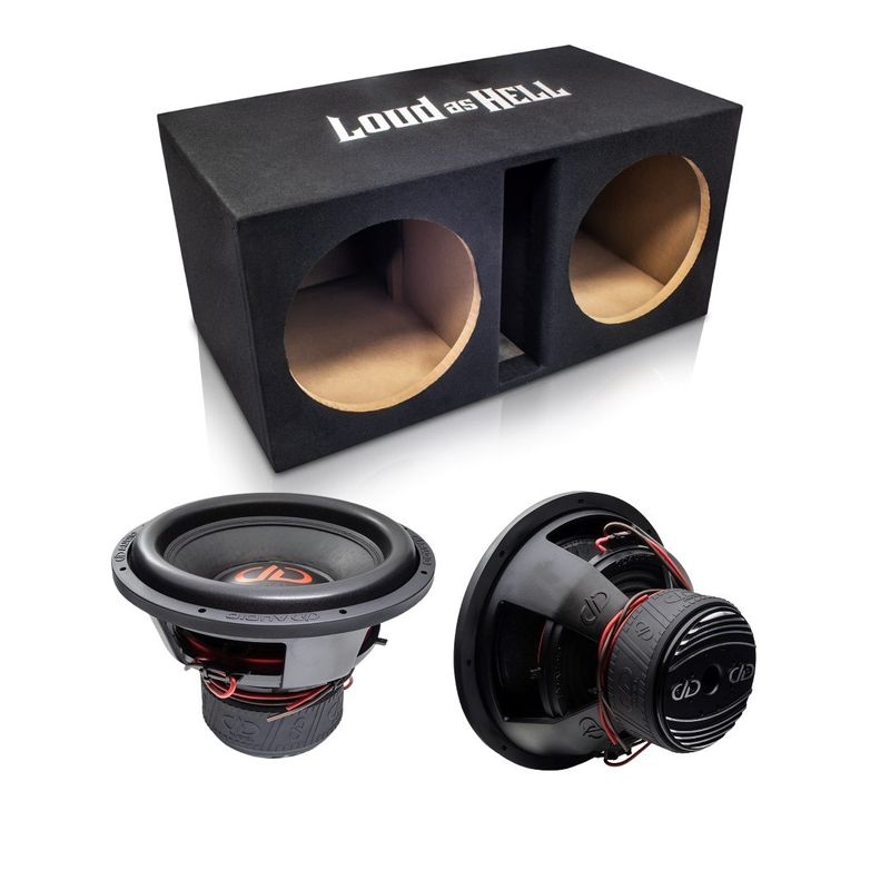 DD Audio 715f-D4 2x15" LOUD AS HELL låda