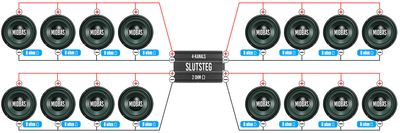 8 ohms element 16st