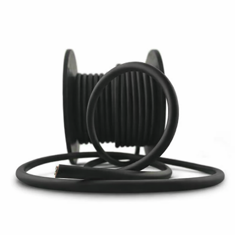 Skyllermarks Rubber-insulated 50mm2 black OFC