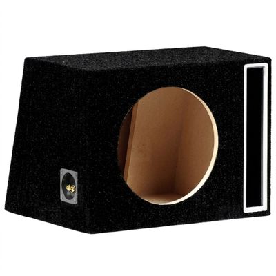 dBVox B1250S Black 12" Basreflexlåda 50L (MDF)