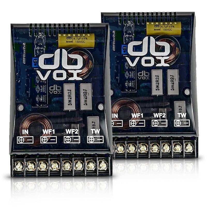 2-pack dB 2vägsfilter v2