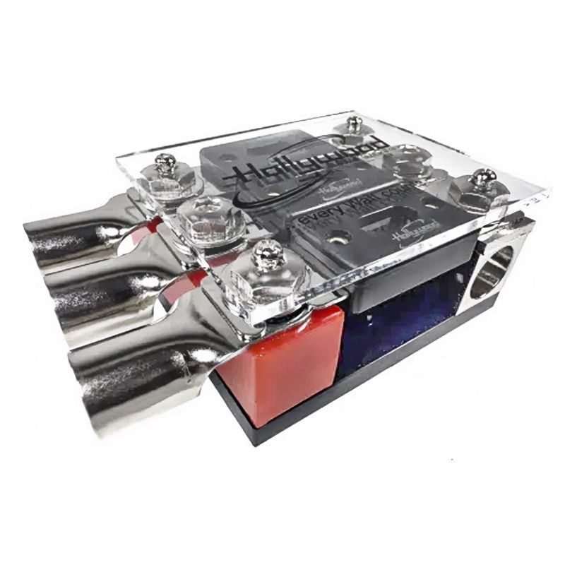 Hollywood ANH3 - PLATINIUM PLATED HIGH POWER TRIPPLE ANL FUSEHOLDER