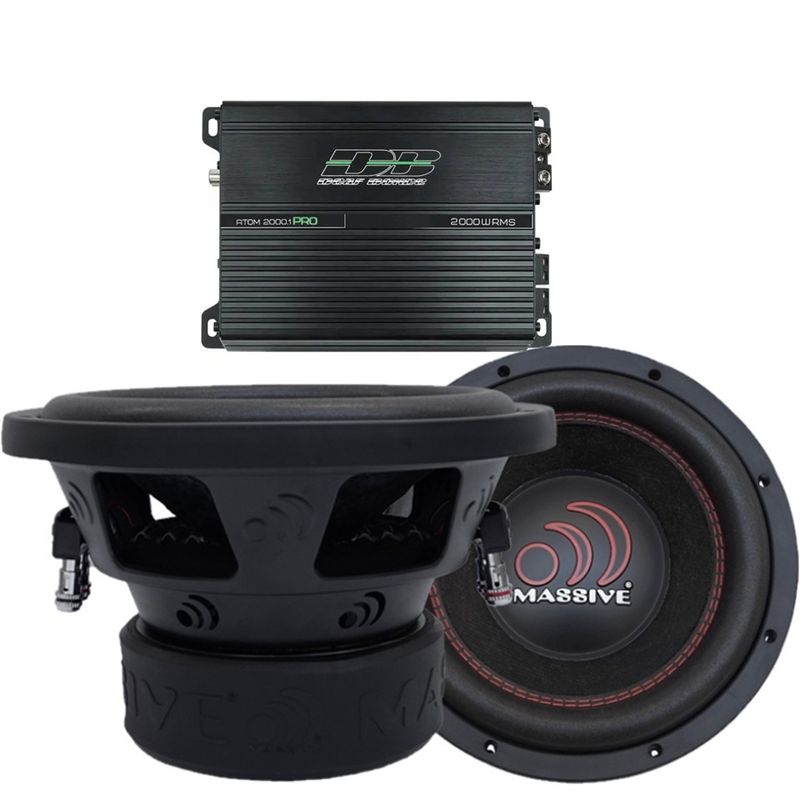 Massive Audio 2x15" GTX ampkit