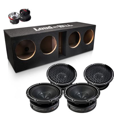 Vibe BDPRO 4x8" LOUD AS HELL planka slotport