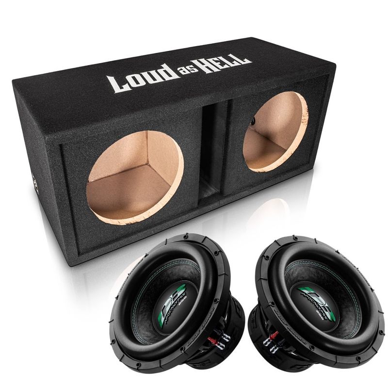 Deaf Bonce 2x12" LOUD AS HELL låda 2x1 Ohm