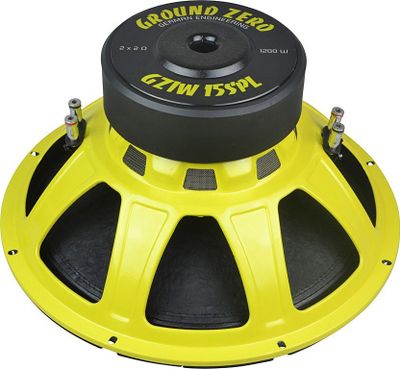 Ground Zero GZRW 15XSPL 2x15" LOUD AS HELL låda