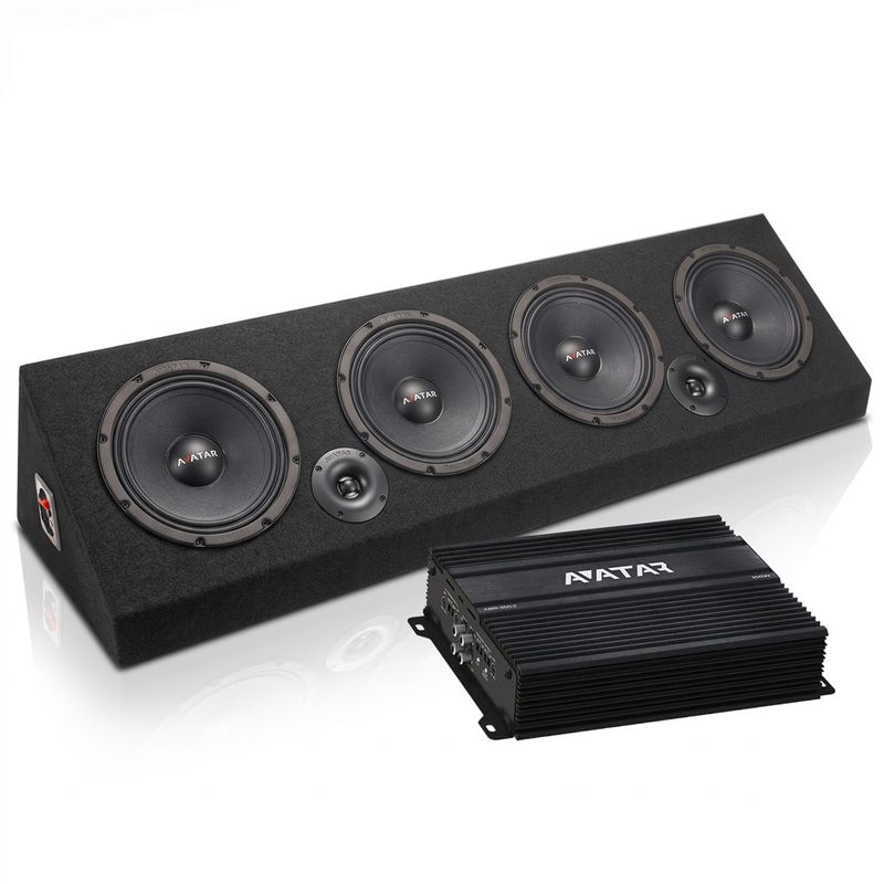 Raggarplanka 8 amp-kit