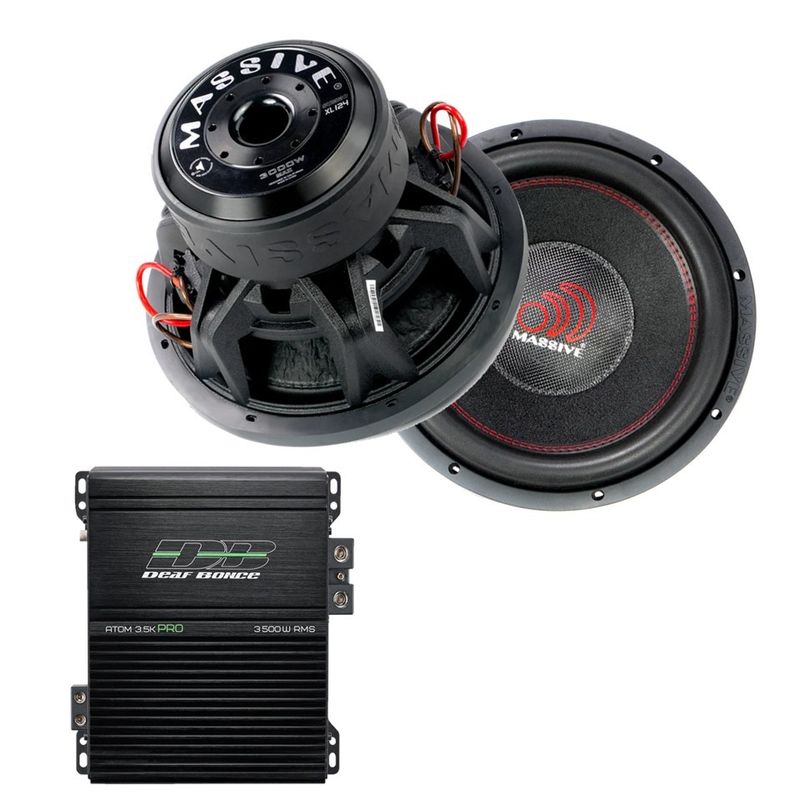 Massive Audio 2x12" SUMMO XL ampkit