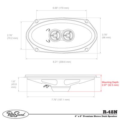 Retrosound R-48N 4x8"
