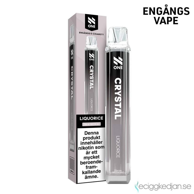 N One Crystal | Liqourice | Engångsvape