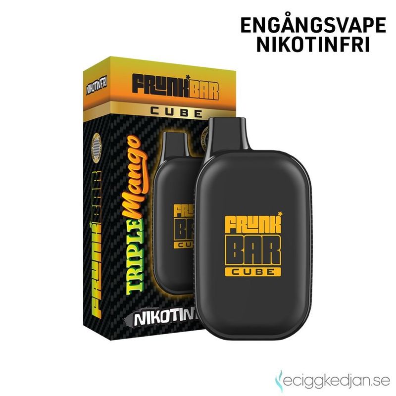 Frunk Bar Cube ZERO | Triple Mango | Nikotinfri Engångsvape