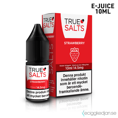 True Salts | Strawberry | 10ml E-Juice | 14,5mg Saltnikotin
