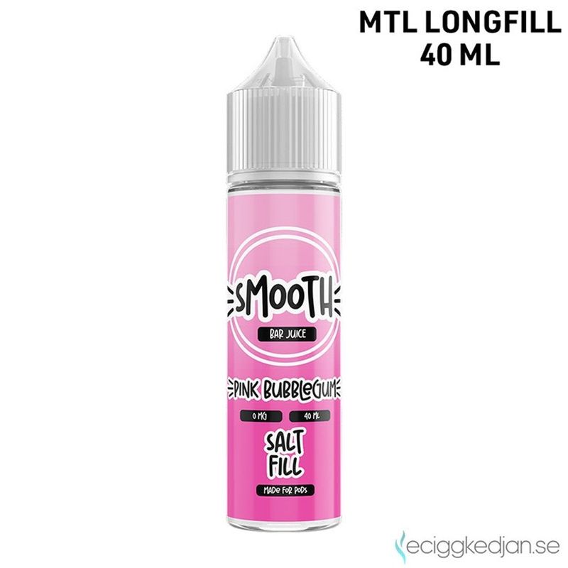 Smooth Bar | Pink Bubblegum | 40ml Longfill