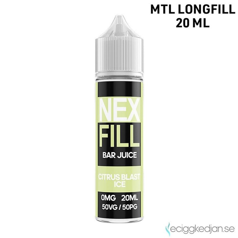 NEX FILL | Citrus Blast Ice | 20ml Longfill