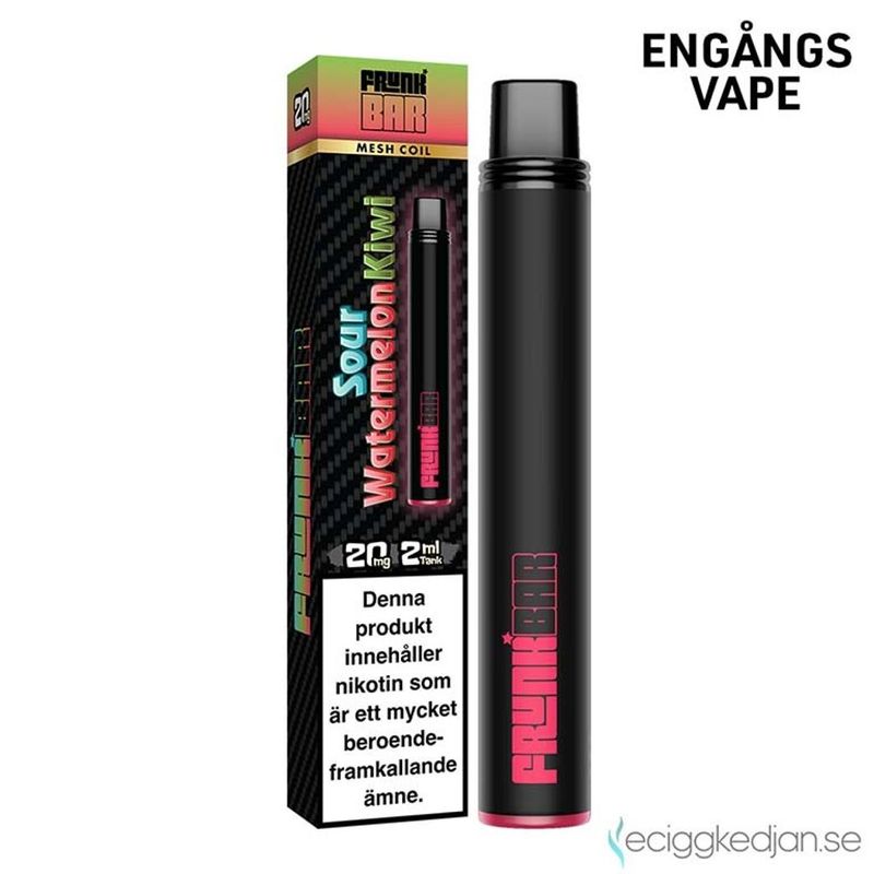 Frunk Bar | Sour Watermelon Kiwi | Engångsvape