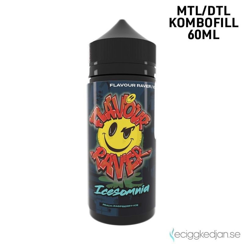 Flavour Raver | Icesomnia | 60ml Kombofill