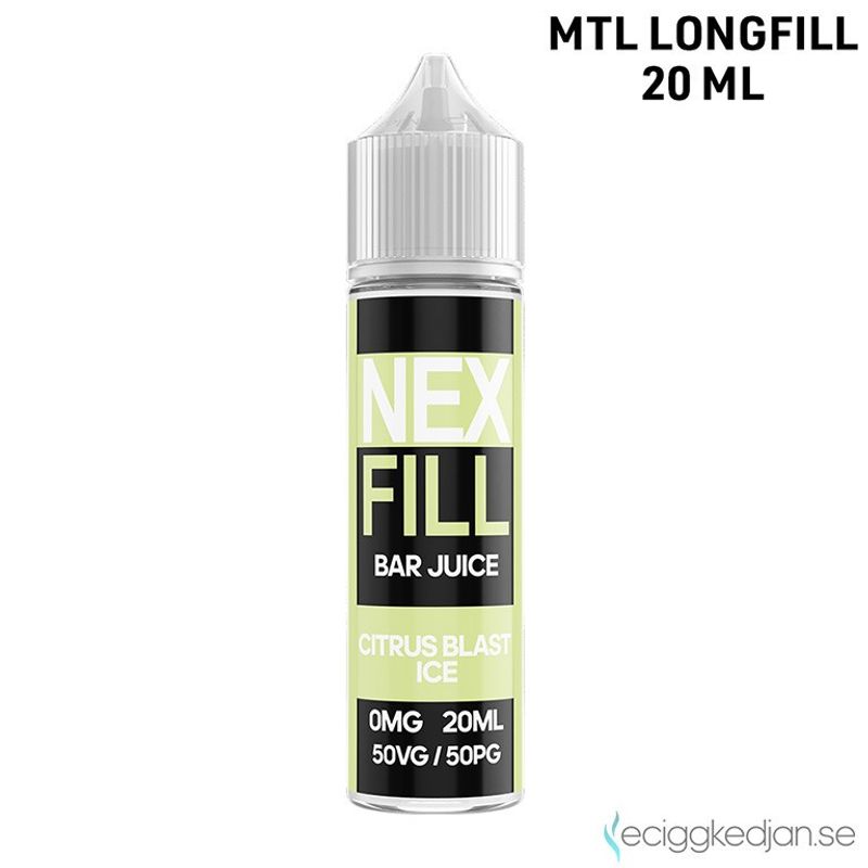 NEX FILL | Citrus Blast Ice | 20ml Longfill