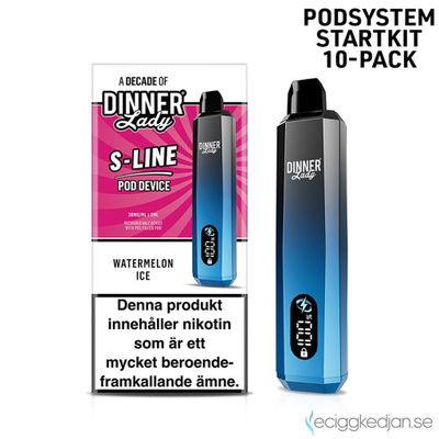 Dinner Lady S-Line | Watermelon Ice | Podsystem