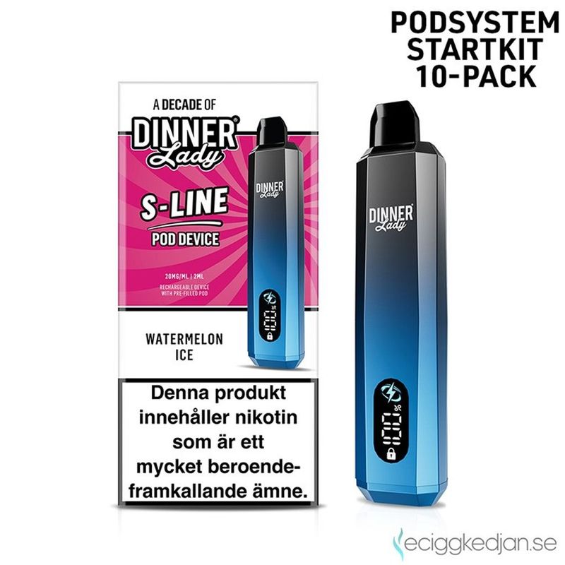 Dinner Lady S-Line | Watermelon Ice | Podsystem