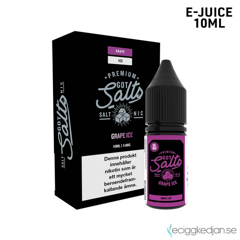 Got Salts | Grape Ice | 10ml E-Juice