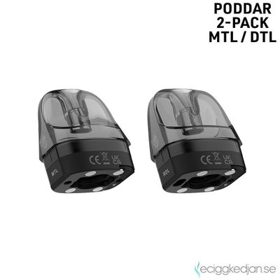 Vaporesso | Luxe XR Empty Pod | 5ml | 2-pack