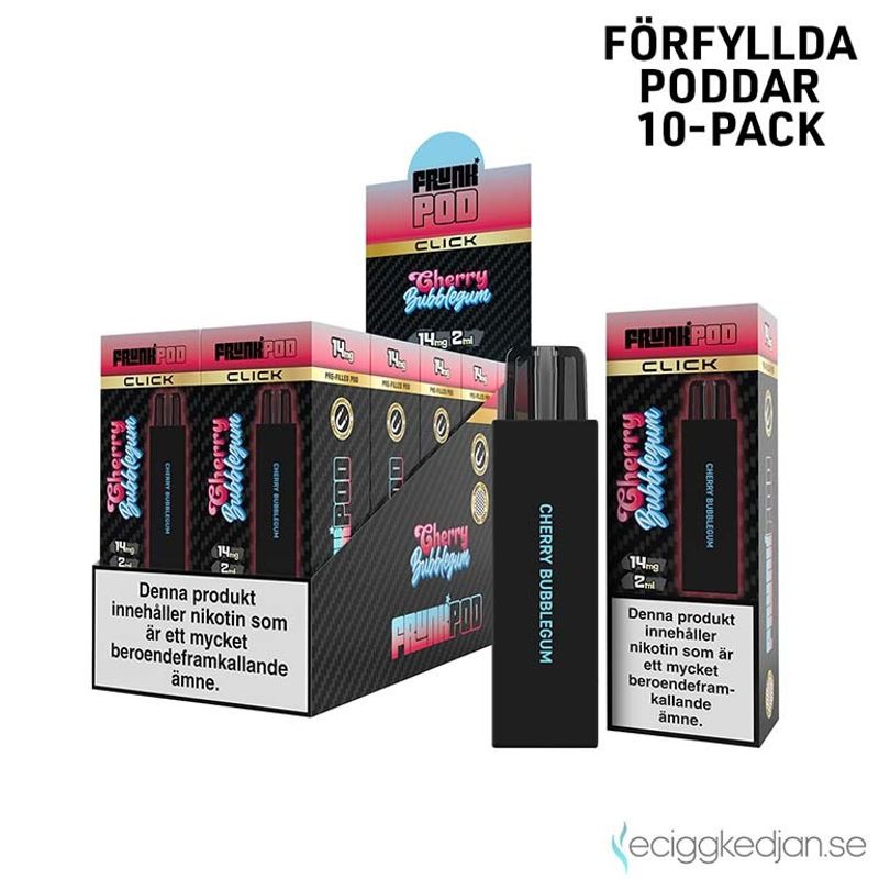 Pod Click | Frunk | Cherry Bubblegum | 10pack