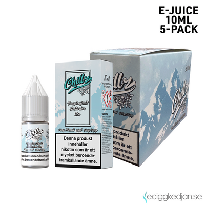 Chillz | Passionfruit Nectarine Ice | 10ml E-Juice | 5pack