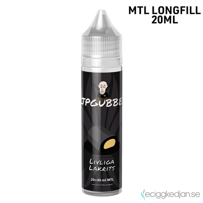 Vejpgubbens | Livliga Lakrits | 20ml Longfill