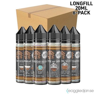 Coffee Time | Komplett Pack | 6st*Longfill 20ml
