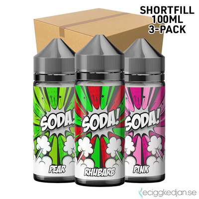 Soda | Komplett Pack | 3st*Shortfill 100ml