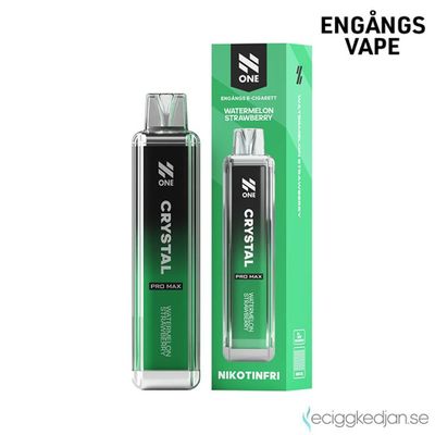 N One Crystal ZERO | Watermelon Strawberry | Engångsvape