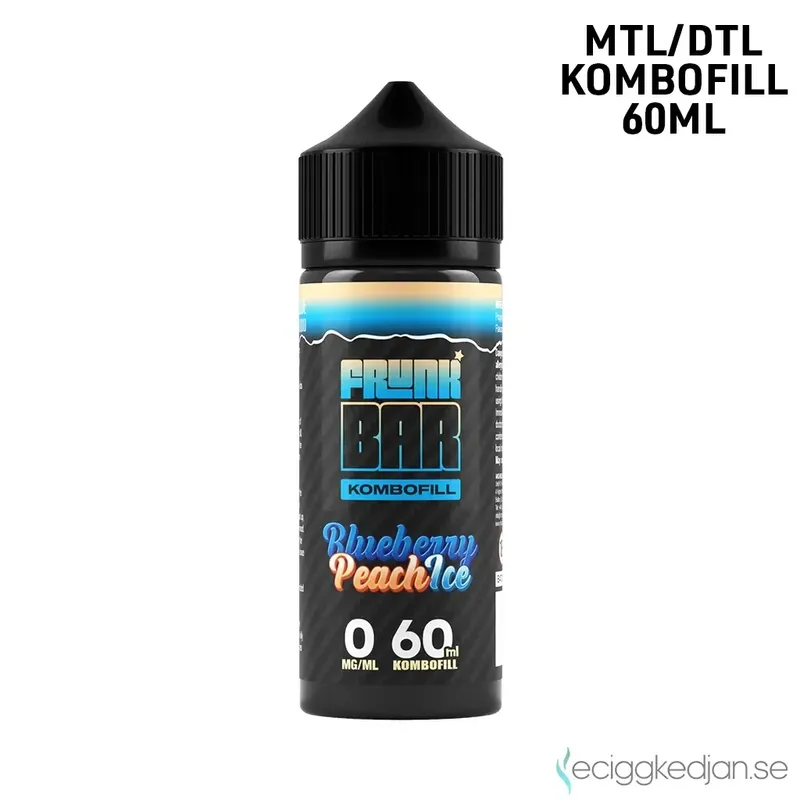 Frunk Bar | Blueberry Peach Ice | 60ml Kombofill