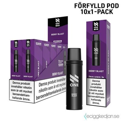 N One Pod V2 | Berry Blast | Förfylld Pod | 10pack