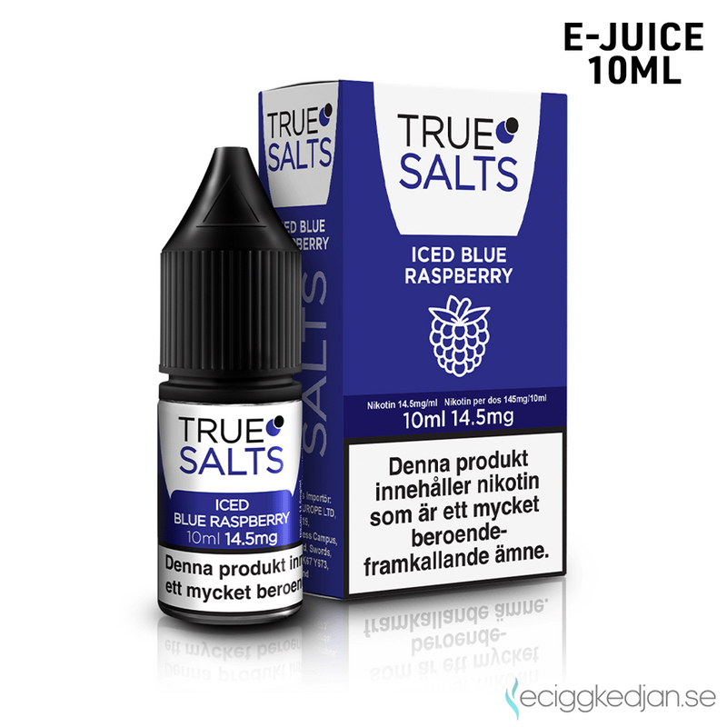 True Salts | Iced Blue Raspberry | 10ml E-Juice | 14,5mg Saltnikotin