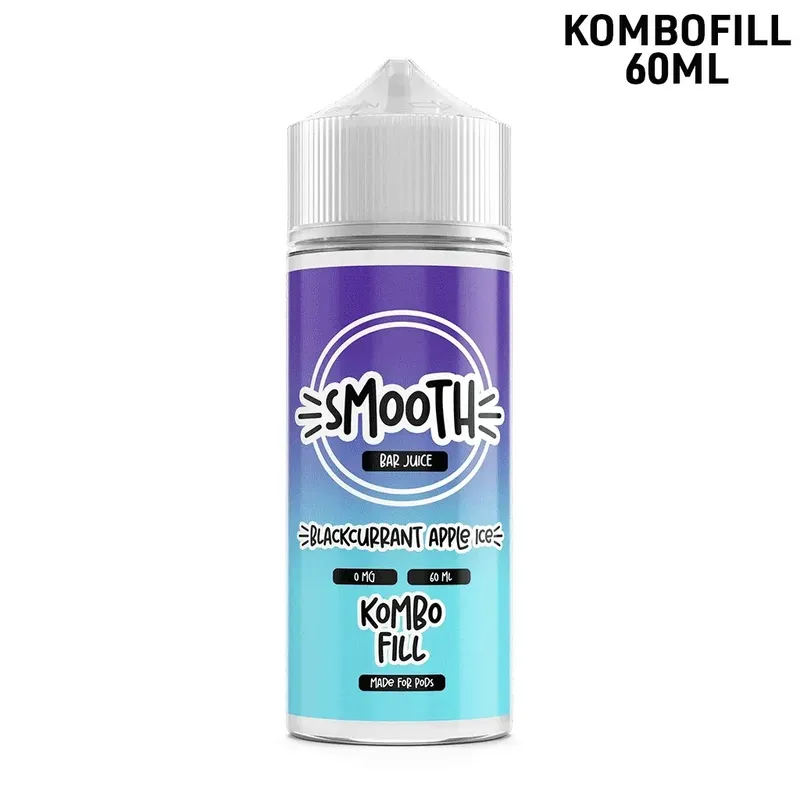 Smooth | Blackcurrant Apple Ice | 60ml Kombofill