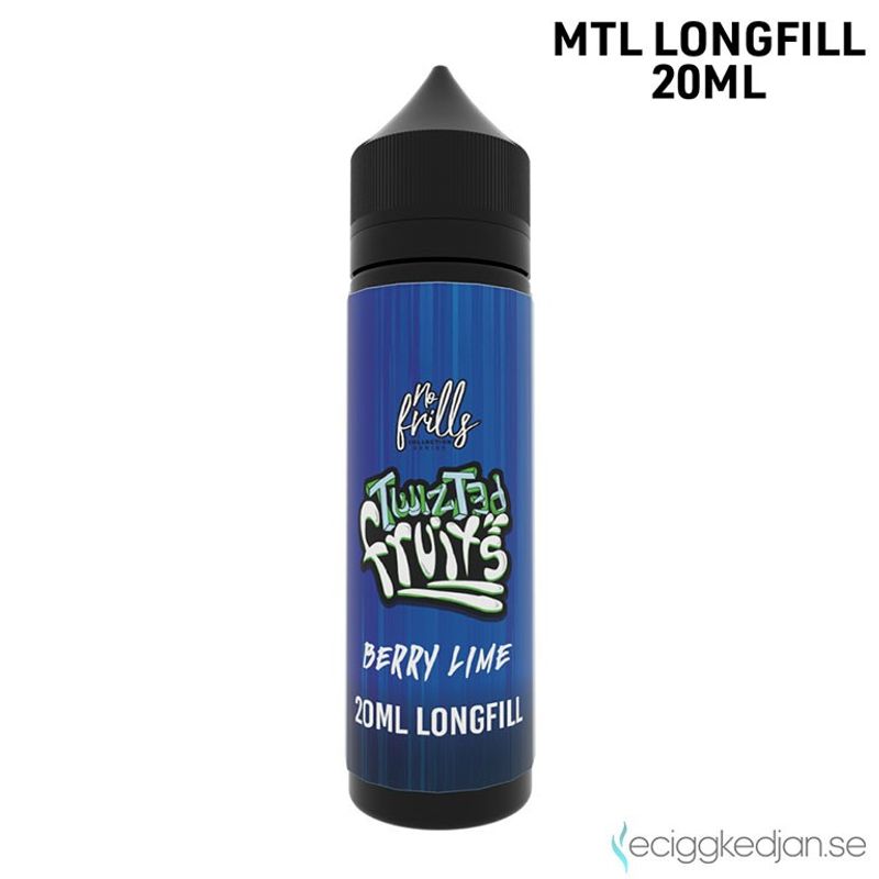 No Frills | Twizted Fruits Berry Lime | 20ml Longfill