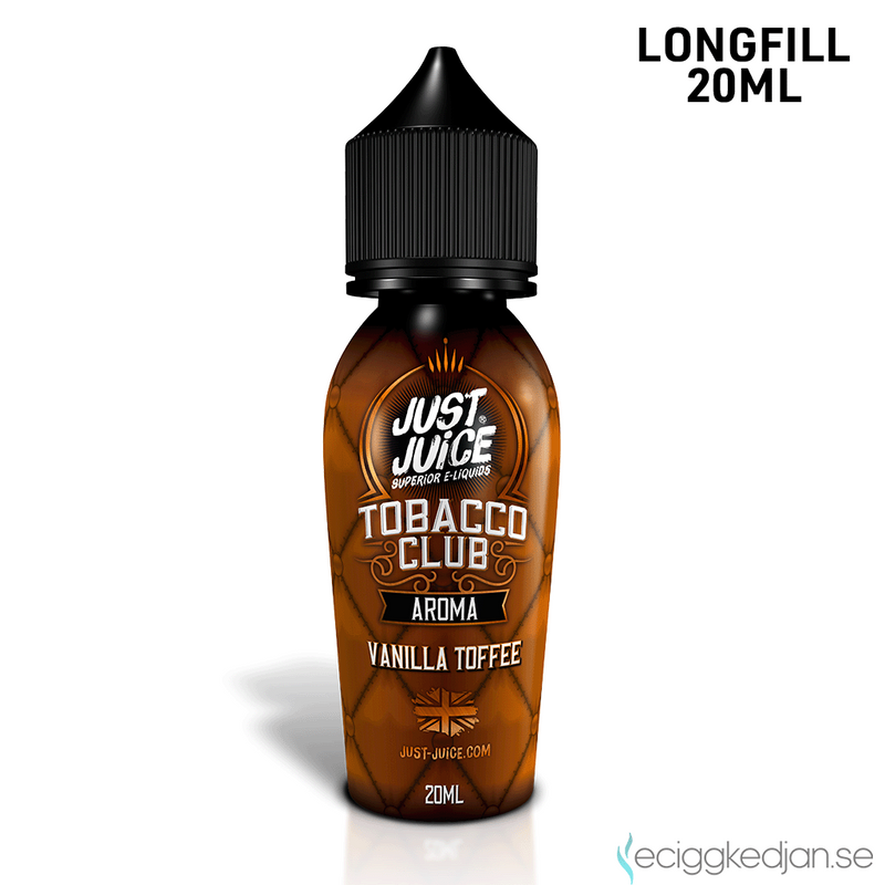 Just Juice Tobacco Club | Vanilla Toffee | 20ml Longfill