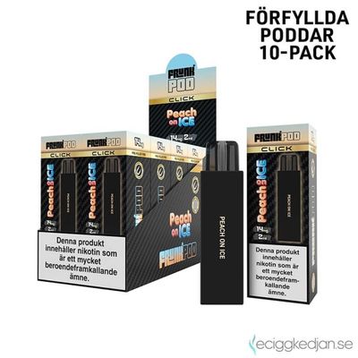 Pod Click | Frunk | Peach On Ice | 10pack