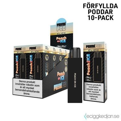 Pod Click | Frunk | Peach On Ice | 10pack