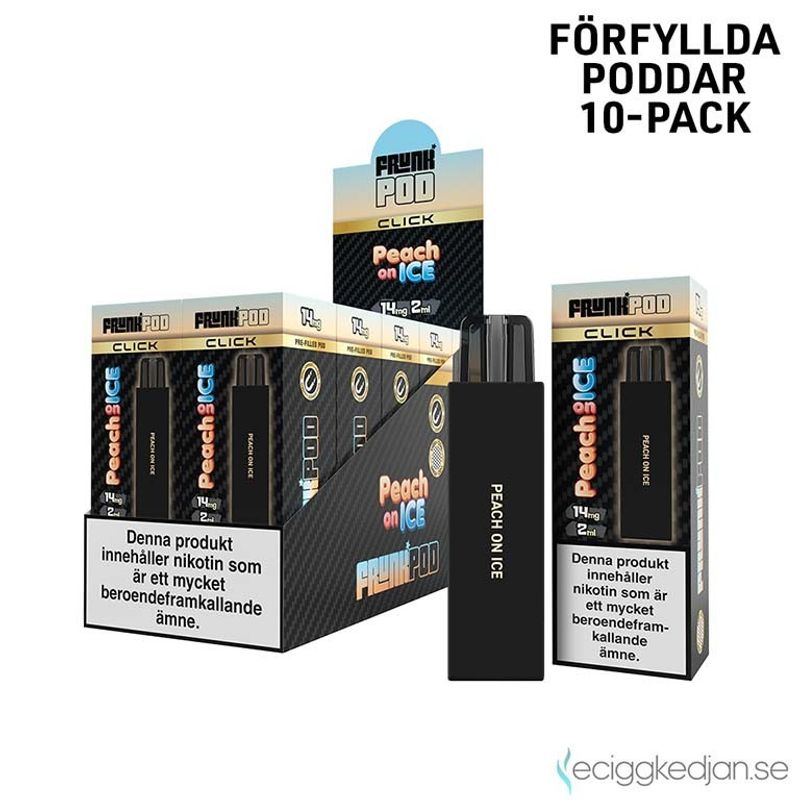 Pod Click | Frunk | Peach On Ice | 10pack