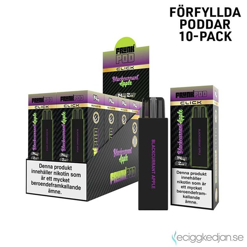Pod Click | Frunk | Blackcurrant Apple | 10pack