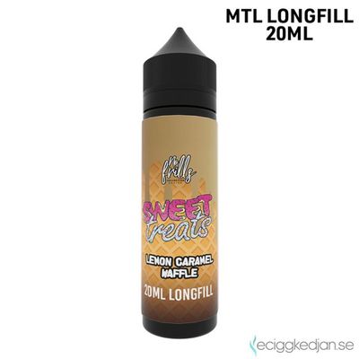 No Frills | Sweet Treats Lemon Caramel Waffle | 20ml Longfill