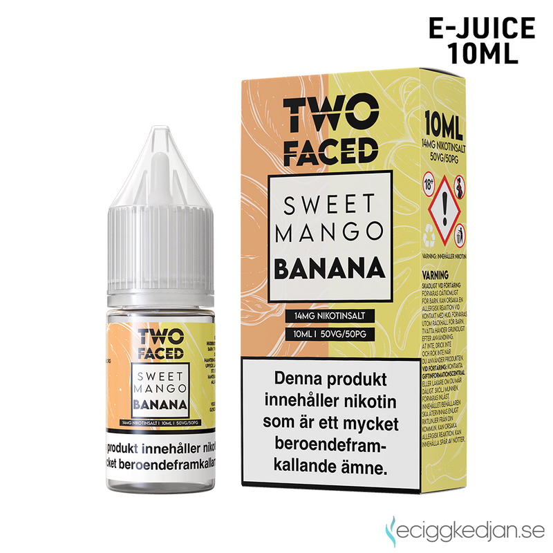 Two Faced | Sweet Mango Banana | 10ml E-Juice