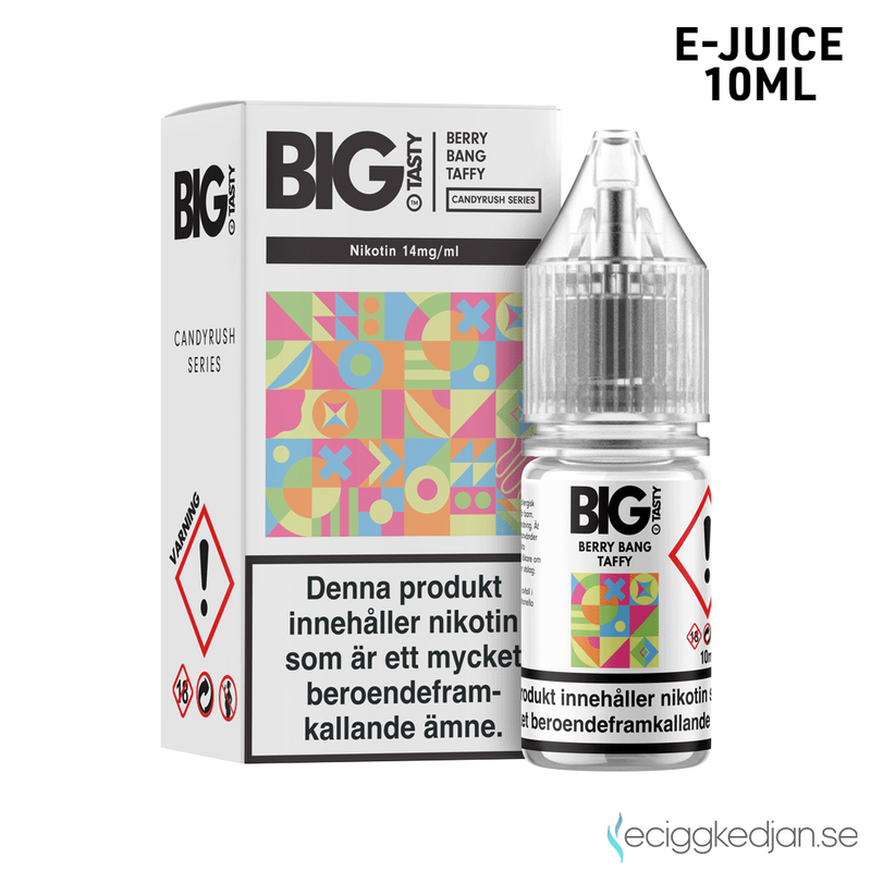 Big Tasty Candy | Berry Bang Taffy | 10ml E-Juice