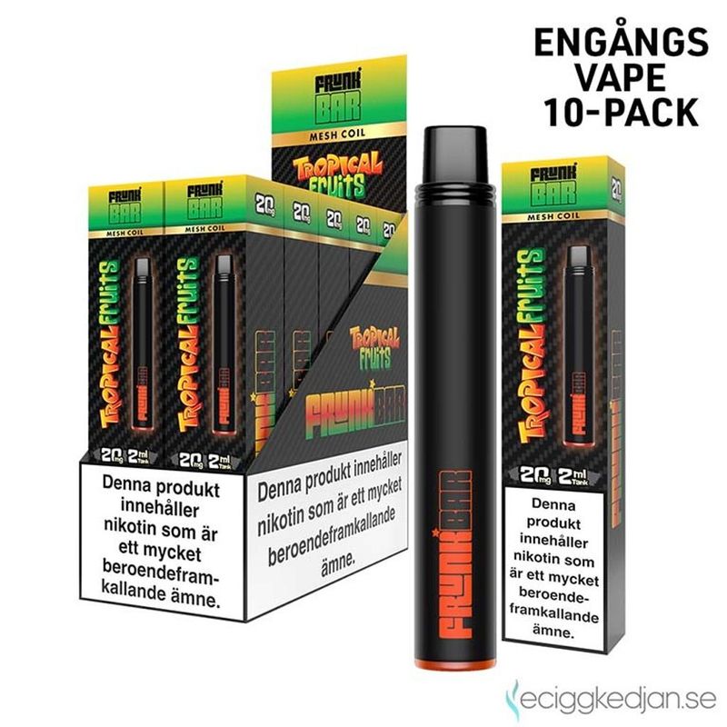 Frunk Bar | Tropical Fruits | Engångsvape | 10pack